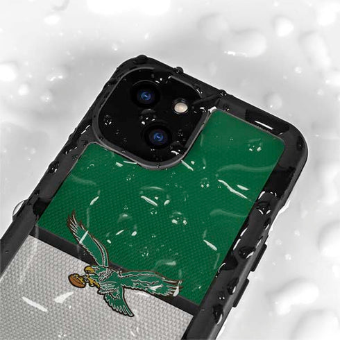 NFL Philadelphia Eagles Vintage iPhone 15 Plus Waterproof Case
